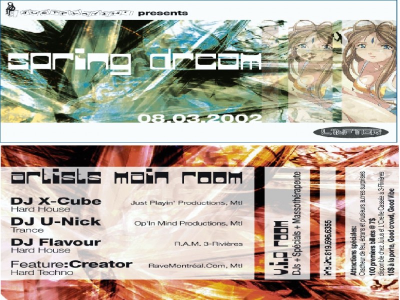 flyer Spring Dream